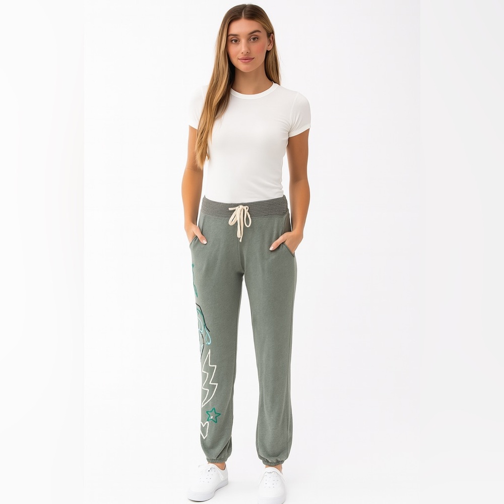 Sundry Embroidered Joggers